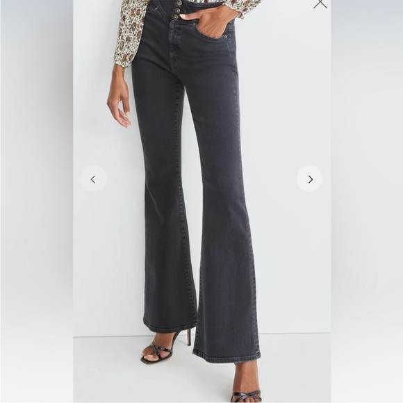 Women’s Veronica Beard Beverly Skinny Flare High Rise Jeans Wash Moonlight - Picture 1 of 10